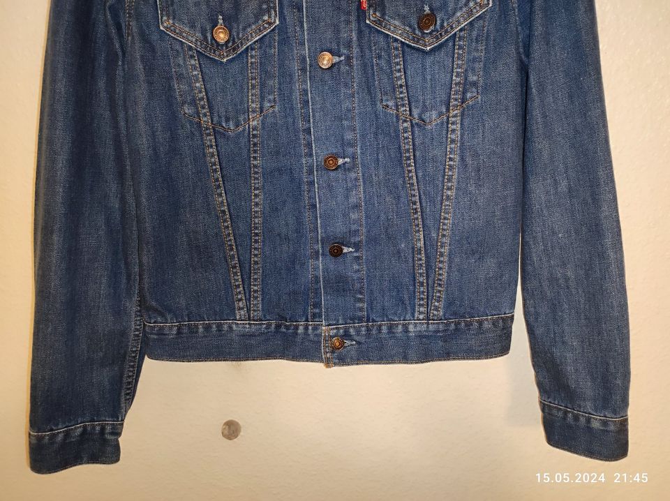 Levi's Strauss Levis Damen 70500 Denim Basic Jacke Größe L 40 42 in Duisburg