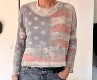 Feiner-Mohair-Pullover Camouflage Flagge cropped Bremen - Horn Vorschau
