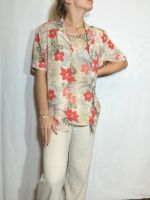 Vintage Frankenwälder Sommerhemd Bluse mit Shirt Top Blumenmuster Nordrhein-Westfalen - Sankt Augustin Vorschau