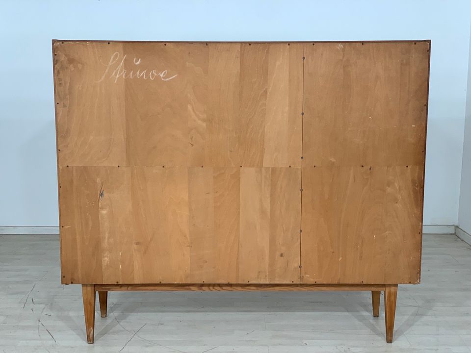 MID CENTURY HELLERAU HIGHBOARD SCHRANK WOHNZIMMERSCHRANK VINTAGE in Berlin