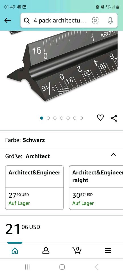 Architectural Scale Ruler, 4Pack in Berlin