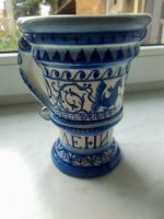 Antiker russischer blau-weißer Keramik-Pokal "Leningrad" Sachsen-Anhalt - Allstedt Vorschau