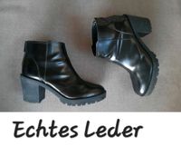 Elegante Leder Stiefeletten aus echtem Leder Bayern - Augsburg Vorschau