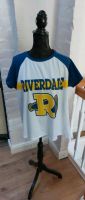 Riverdale Crop T-Shirt XL weiß/blau/gelb Bergedorf - Hamburg Lohbrügge Vorschau