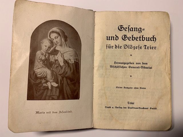 Gesang- und Gebetbuch in Sprendlingen