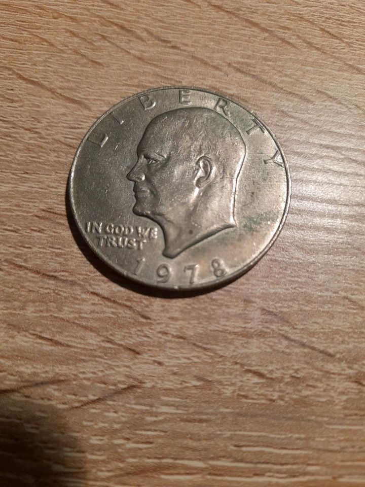 1 US Dollar 1978 Amerika Währung Münzen in Bocholt