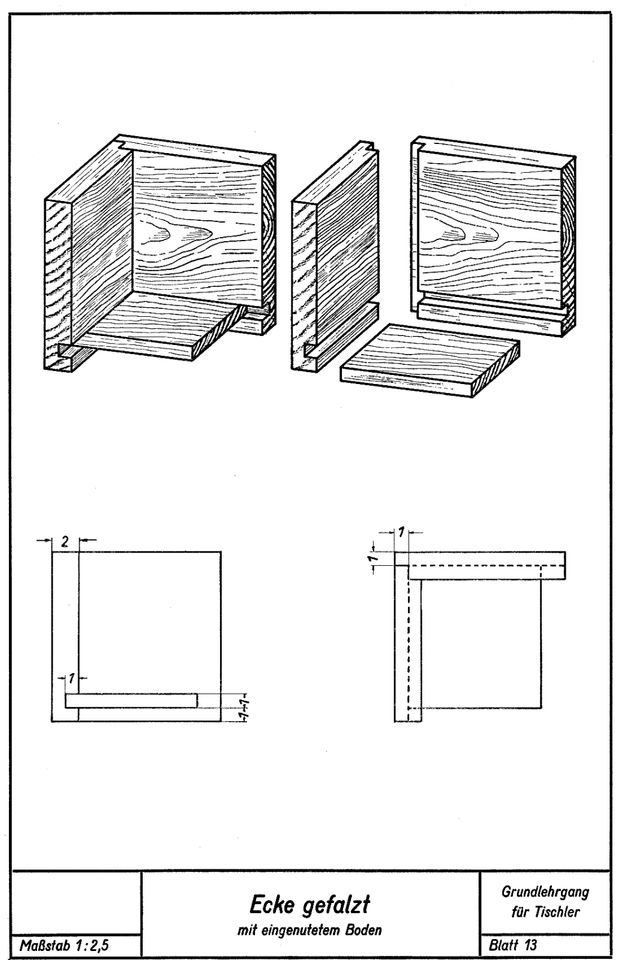 Buch Grundlehrgang Tischler Schreiner Möbelbau Holz 12€* in Obermarchtal