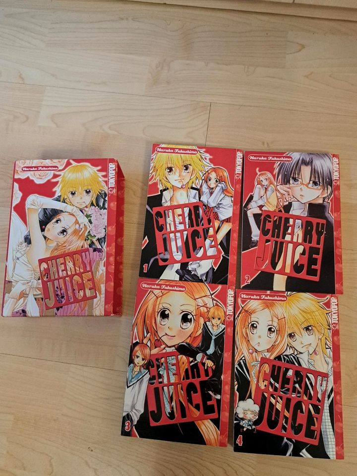 Manga 'Cherry Juice' 1-4 inclusive  Box von Haruka Fukushima in Dieburg