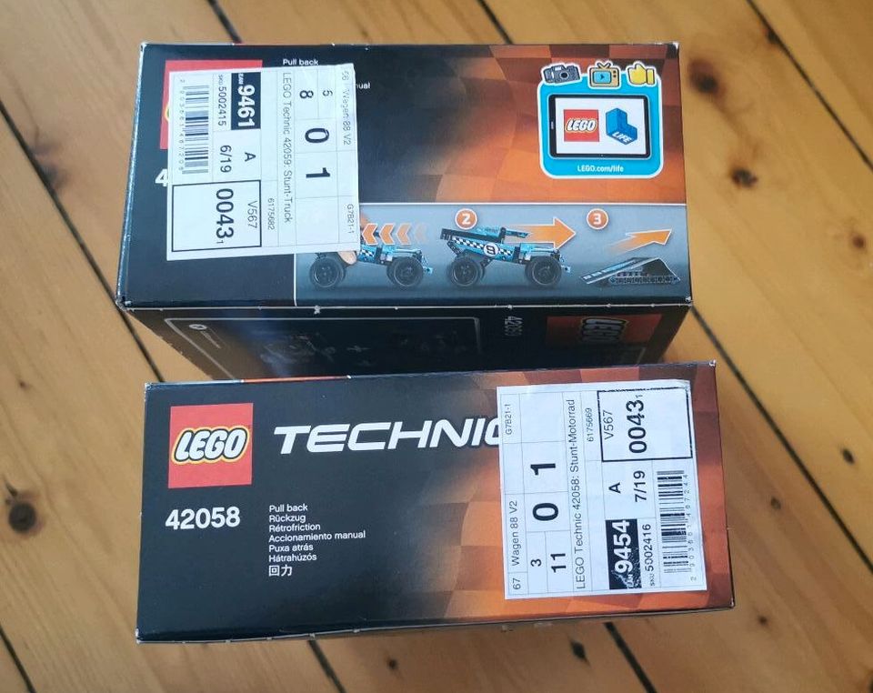 Lego Technik 42058 und 42059, NEU in Paderborn