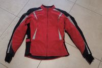 Damen Motorradjacke, rot-schwarz, Gr. 44 Nordrhein-Westfalen - Wegberg Vorschau