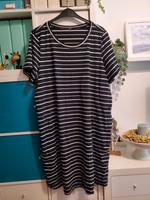 Zizzi Baumwoll Kleid L 50 52 schwarz weiß gestreift Niedersachsen - Hameln Vorschau