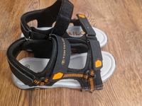TOM TAILOR Sandalen & Slipper in Schwarz mit Orange Bayern - Gaimersheim Vorschau