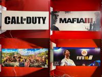 gaming zimmer Leuchtreklame COD Mafia Fifa Farcry NBA PS 4 5 Xbox Berlin - Hellersdorf Vorschau