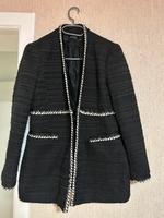 Zara Tweed Blazer Mantel Jacke Bussiness Walle - Westend Vorschau