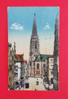 Alte Postkarte AK 1921 Lambertikirche Münster Baden-Württemberg - Gailingen am Hochrhein Vorschau