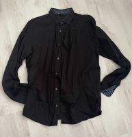 Hemd, schwarz, H&M, XL, slim fit, premium Cotton Hessen - Limburg Vorschau