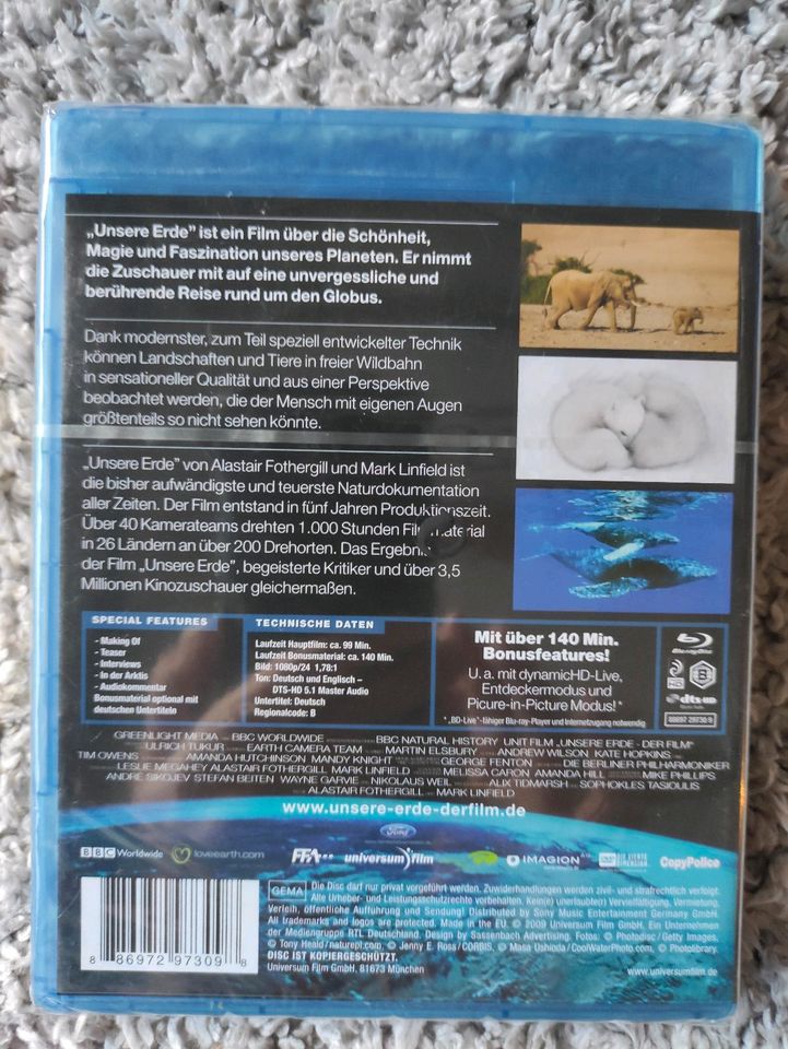 Unsere Erde Blu-ray in Haibach Unterfr.
