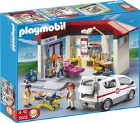 Playmobil Ambulanz mit Krankenwagen (5012), neuwertig Bayern - Karlstadt Vorschau