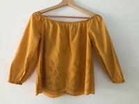 Senffarbene offshoulder Bluse Gr. S Bayern - Massing Vorschau