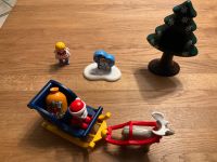 Playmobil 123 Weihnachtsmann Nikolaus mit Schlitten und Zubehör Nordrhein-Westfalen - Issum Vorschau