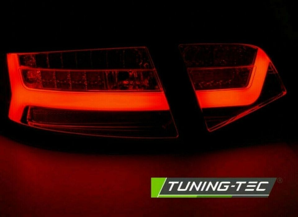 Led Rückleuchten dyn. Blinker rot smoke für Audi A6 4F Limo 08-11 in Calden