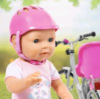 Baby born fahrradhelm (Puppen) Nordrhein-Westfalen - Grevenbroich Vorschau