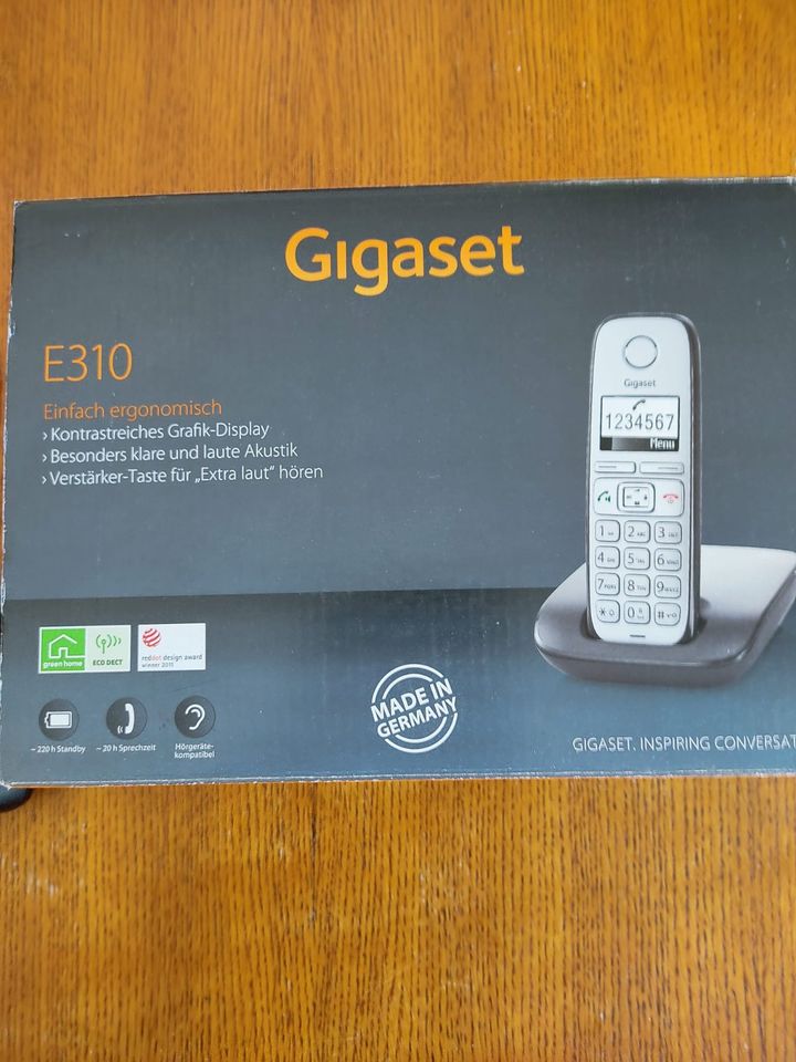 Gigaset E310 schnurlos – Telefon in Porta Westfalica