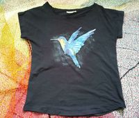 T-Shirt mit Kolibri Gr. S 36/38 dunkelblau Bayern - Coburg Vorschau