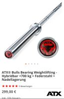 ATX Bulls Bearing Weightlifting Federstahl Hantelstange Hessen - Schlüchtern Vorschau