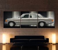 MERCEDES BENZ S KLASSE W116 Leinwand Bild XXL Oldtimer Deko NEU Nordrhein-Westfalen - Rüthen Vorschau