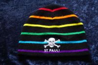 Strickmütze vom FC St Pauli Regenbogen Totenkopf Hessen - Wiesbaden Vorschau