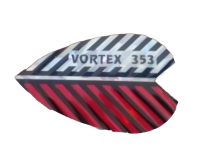 3 Dart Flight "Vortex 353 Silber/Rot" Nordrhein-Westfalen - Büren Vorschau