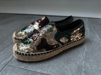 Replay Slipper Espadrilles Mokassin Loafer mit Pailletten 39 Bayern - Schwebheim Vorschau