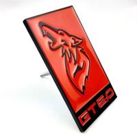 Ford Mustang GT Coyote Logo Emblem Kühlergrill Tuning Rot Nordrhein-Westfalen - Weilerswist Vorschau