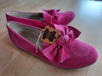 Neu: Leder-Ballerinas pink 39 Bayern - Amberg Vorschau