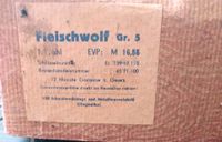DDR Fleischwolf - Erichs Wurstmangel Mecklenburg-Vorpommern - Wismar Vorschau
