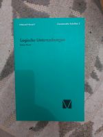 Edmund Husserl-Logische Untersuchungen Erster Band Bayern - Lappersdorf Vorschau