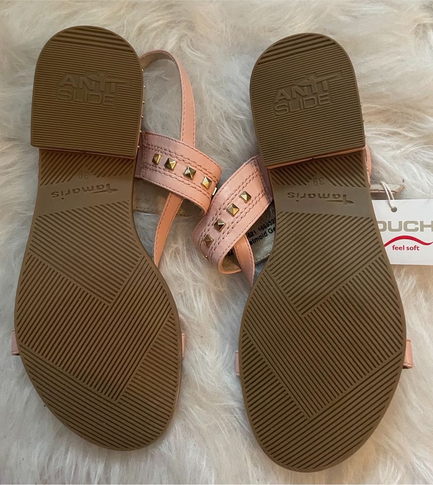 Tamaris Sandalen Rosé Grösse 39 **Neu** in Werl