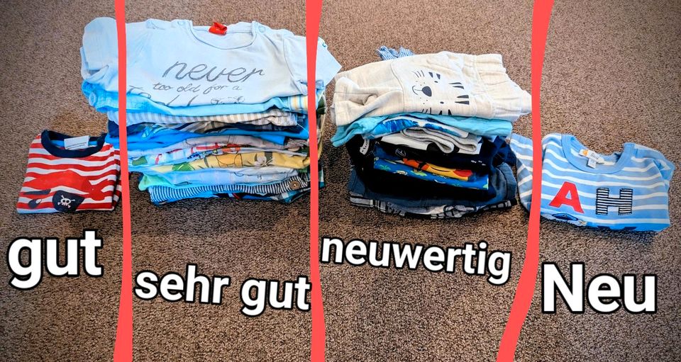 Baby Sommer Paket 62 ✓viele Sets ✓viel 1. Hand ✓neuwertig in Horstedt (Niedersachsen)