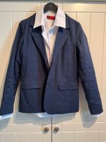 Jungen Blazer / Jackett / Sakko dunkelblau mit weißem Hemd Gr 140 Bayern - Gaimersheim Vorschau