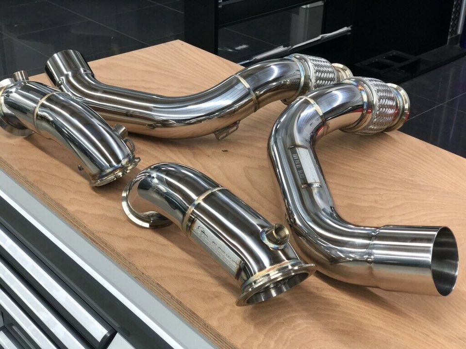 FI Exhaust BMW M5 F90 Downpipe Catless Auspuffanlage in Buchen (Odenwald)