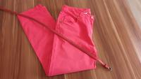 Dreiviertel Hose Chino von Giorgio Pants, Modell Tina mit Gürteln Bayern - Trautskirchen Vorschau