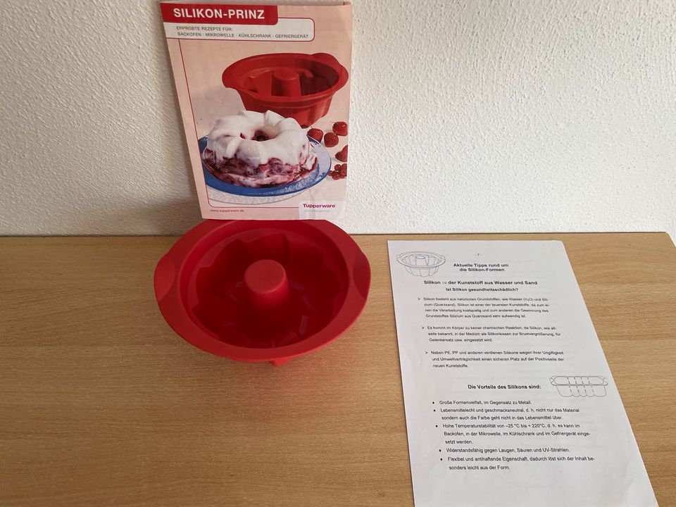 Tupperware Silikon Prinz, kleiner Gugelhupf, top Zustand in Hechingen