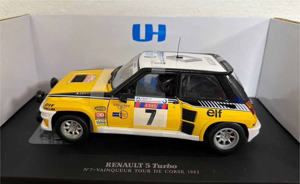 Modellauto 1:18 UH Vainqueur Tour de Corse 1982 Renault 5 Turbo in Frankfurt am Main