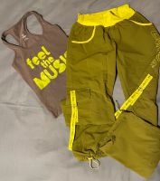 Original Zumba Wear Set Hose+T-Shirt; grün / neon gelb; Gr. S Bayern - Greding Vorschau