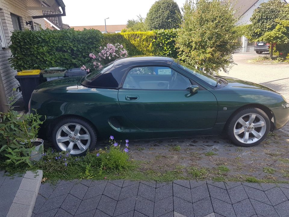 Original Racing green MG MGF (2055 / 402), Rarität m. Hard-Top in Holzwickede