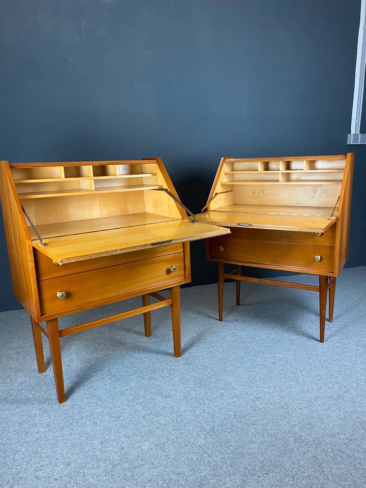 1 x Vintage Sekretär & Schreibtisch 50er 60er Mid Century in Ostfildern