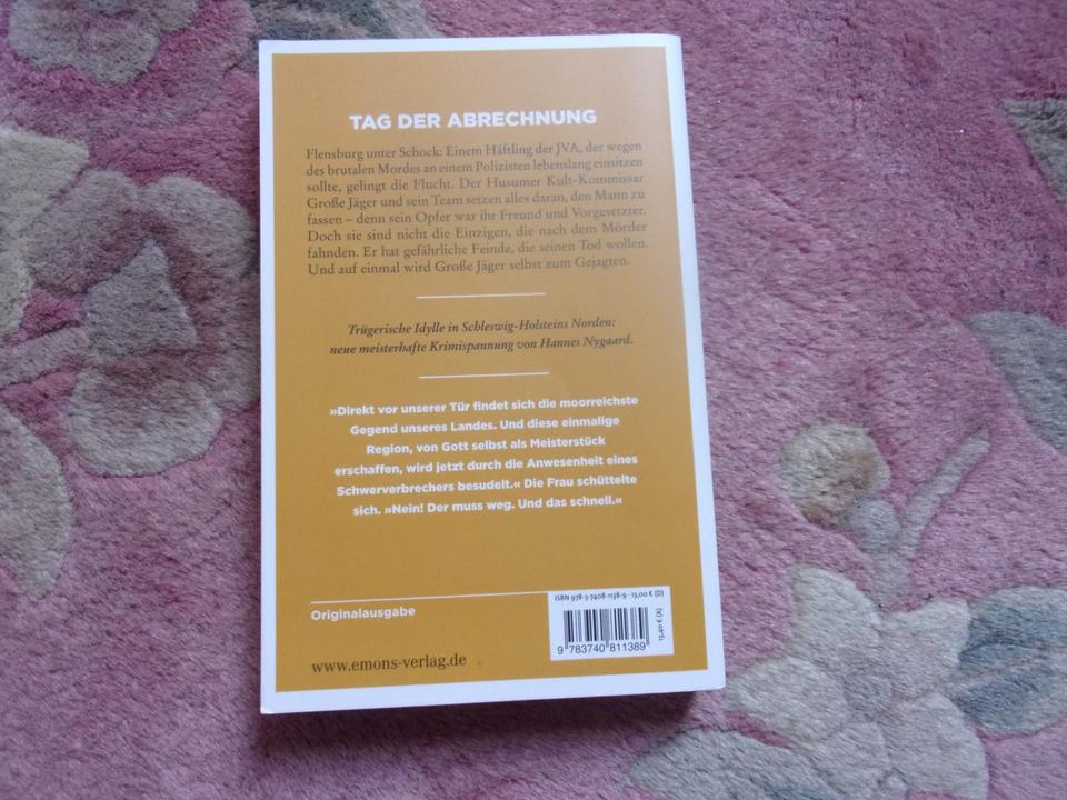 Im Moor Hinterm Deich Krimi Bestseller Hannes Nygaard Roman in Schafflund