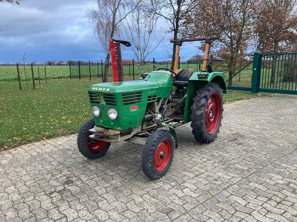 Deutz 3006 4006 Trecker Schlepper Oldtimer Mähwerk Traktor Tüv in