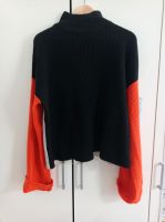 Pullover Color blocking, orange, schwarz, Grau Köln - Nippes Vorschau